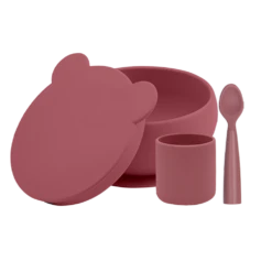 Silicone Dining Set OF 4 PCS | Velvet Rose