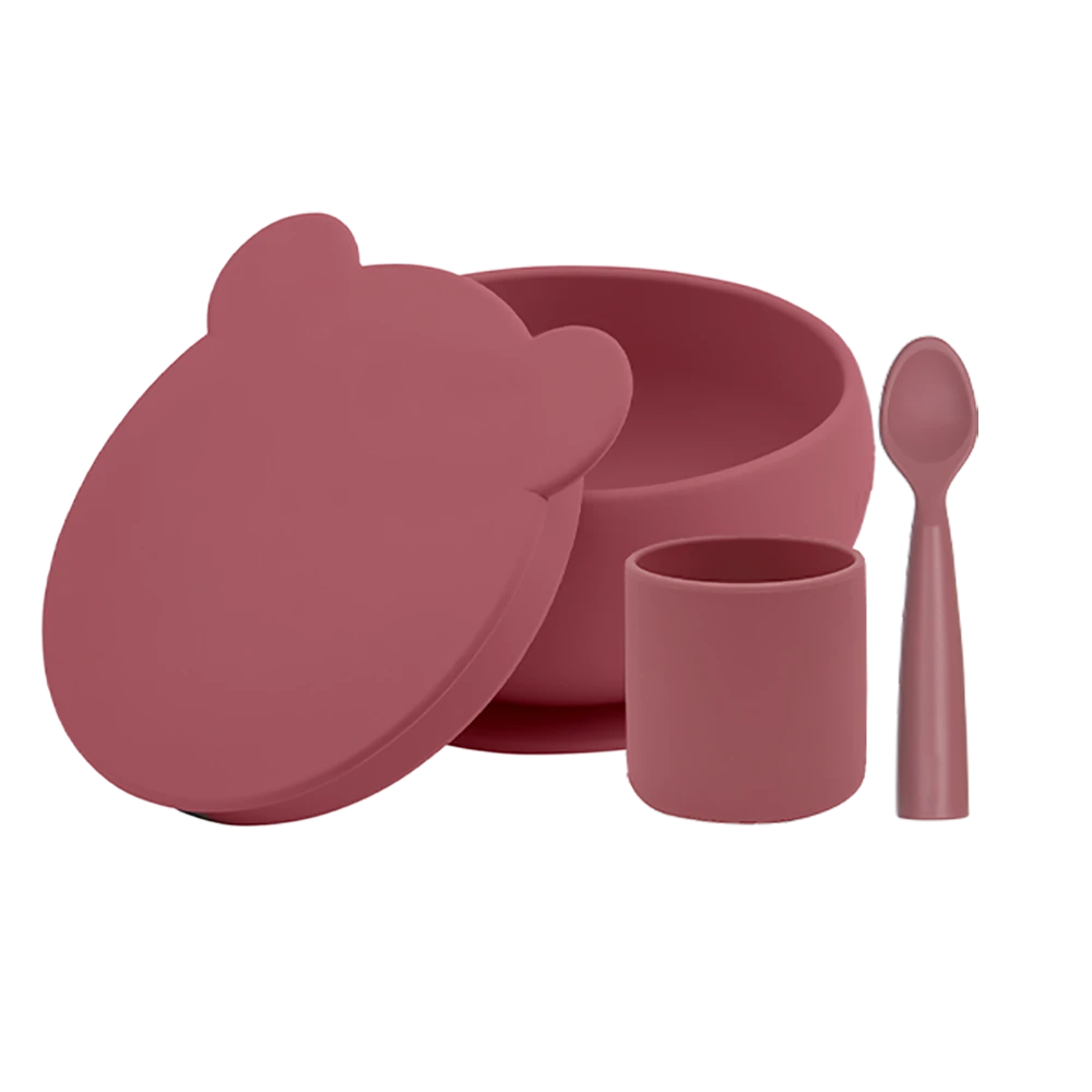 Silicone Dining Set OF 4 PCS | Velvet Rose 1 Silicone Dining Set OF 4 PCS | Velvet Rose