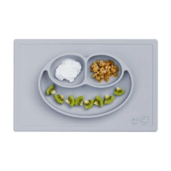 Ezpz Happy Mat | Pewter -Cheap Baby Products Store 10 1 1