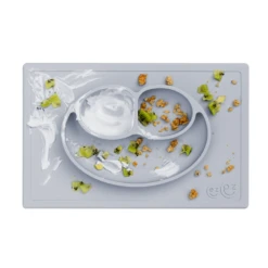 Ezpz Happy Mat | Pewter -Cheap Baby Products Store 11 1 1