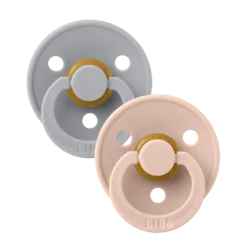 BIBS Colour 2 Pack Latex | Cloud/Blush