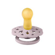 BIBS Boheme 2 Pack Latex | Blossom/Dusky Lilac 3 BIBS Boheme 2 Pack Latex | Blossom/Dusky Lilac - Image 3