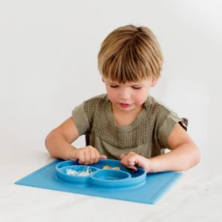 Ezpz Happy Mat | Blue -Cheap Baby Products Store 24