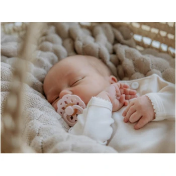 BIBS Boheme 2 Pack Latex | Blossom/Dusky Lilac 2 BIBS Boheme 2 Pack Latex | Blossom/Dusky Lilac - Image 2