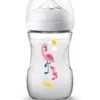 Philips Avent Natural 9oz/260ml Flamingo Design Bottle
