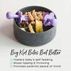 Silicone Divided Suction Bowl | Grey -Cheap Baby Products Store 511By3cT1oL. AC SY350