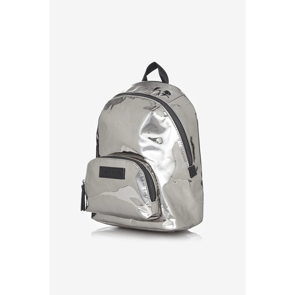 Mini Elwood BackPack Pewter Mirror 2 Mini Elwood BackPack Pewter Mirror - Image 2