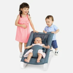 Bombol Bamboo | 3Dknit Bouncer | Denim Blue -Cheap Baby Products Store 6 BombolBamboo 3DKnitBouncer DenimBlue BAM1001 86441.1629387547