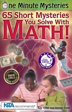 One Minutes Mystery | 65 Short Mysteries You Solve With Math | By Eric Yoder