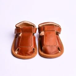 Baby Closed Sandal | Camel