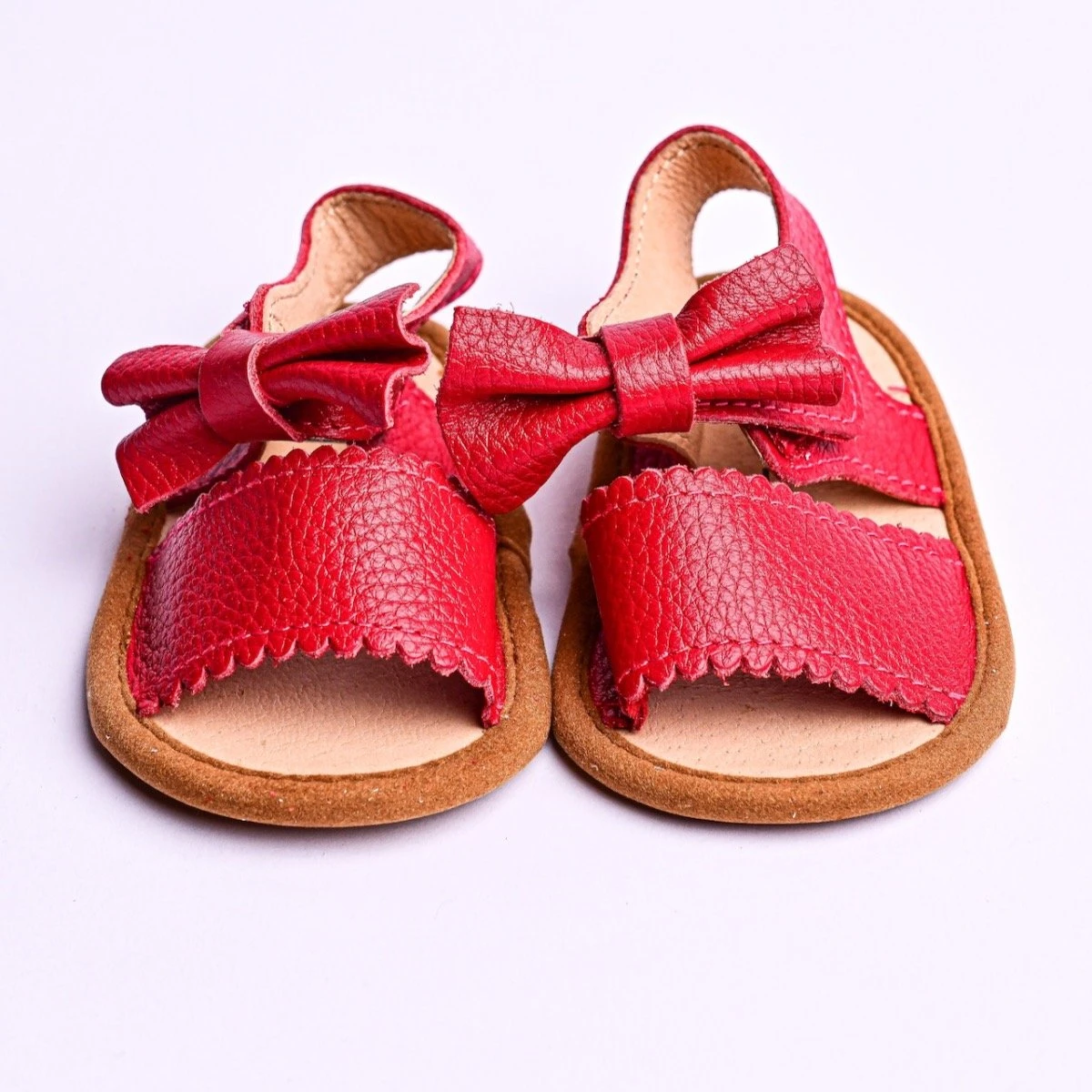 Baby Bowtie Sandal | Red 1 Baby Bowtie Sandal | Red