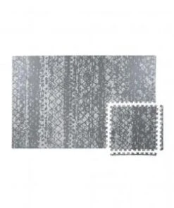 MUTED GRAY PUNCH PLAYMAT (DARK)