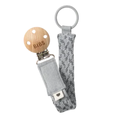 BIBS Pacifier Clip | Cloud/Iron