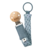 BIBS Pacifier Clip | Petrol/Baby Blue
