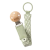BIBS Pacifier Clip | Sage/Ivory
