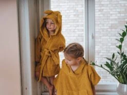 Hooded Bathrobe | Mustard | Rabbit -Cheap Baby Products Store 9d06cc48dc64054dd7a8f6bf13caf7bfdaa95e9b 1