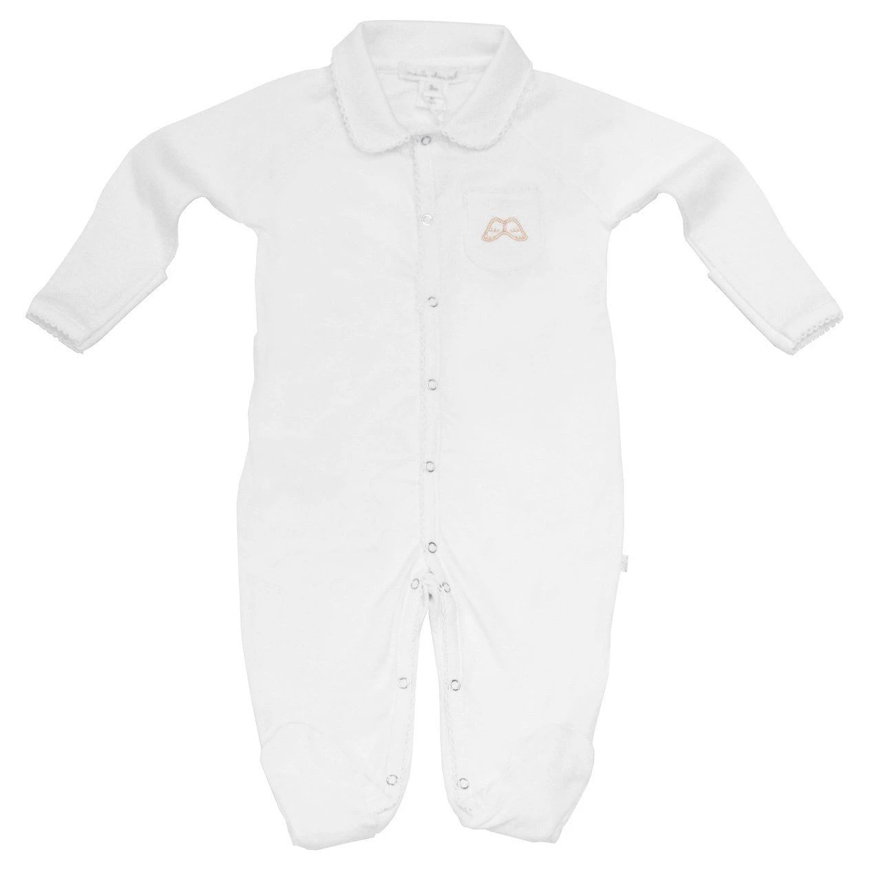 Angel Wing Sleep Suit With Mittens 2 Angel Wing Sleep Suit With Mittens - Image 2