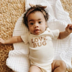Love Bug | Bodysuit Tee | Short Sleeve | Clay -Cheap Baby Products Store 9e649043b8168b4f130e6ab9fbe89bd4fdd9abf7 1