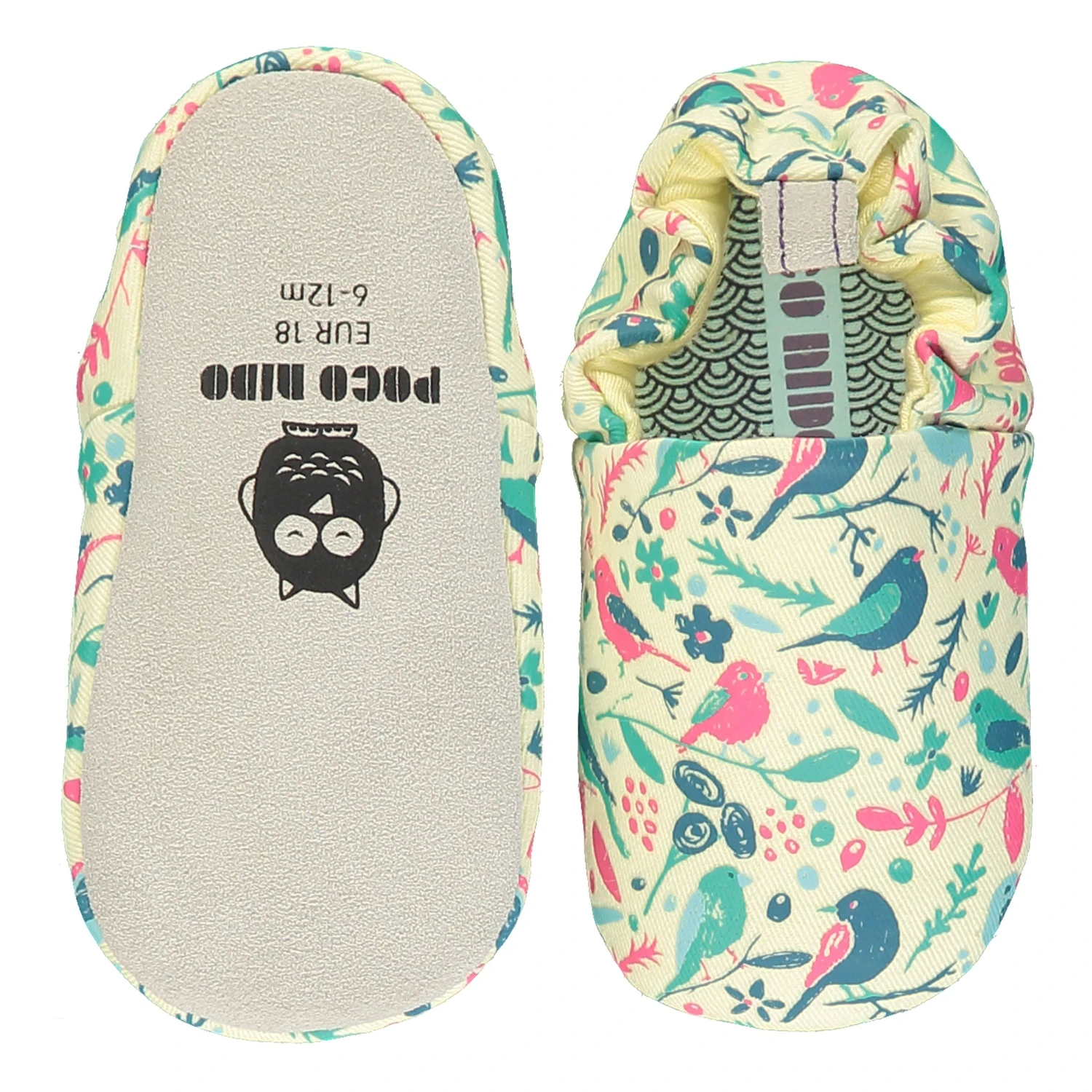 Mini Shoes | Chalk Birds | Yellow 2 Mini Shoes | Chalk Birds | Yellow - Image 2