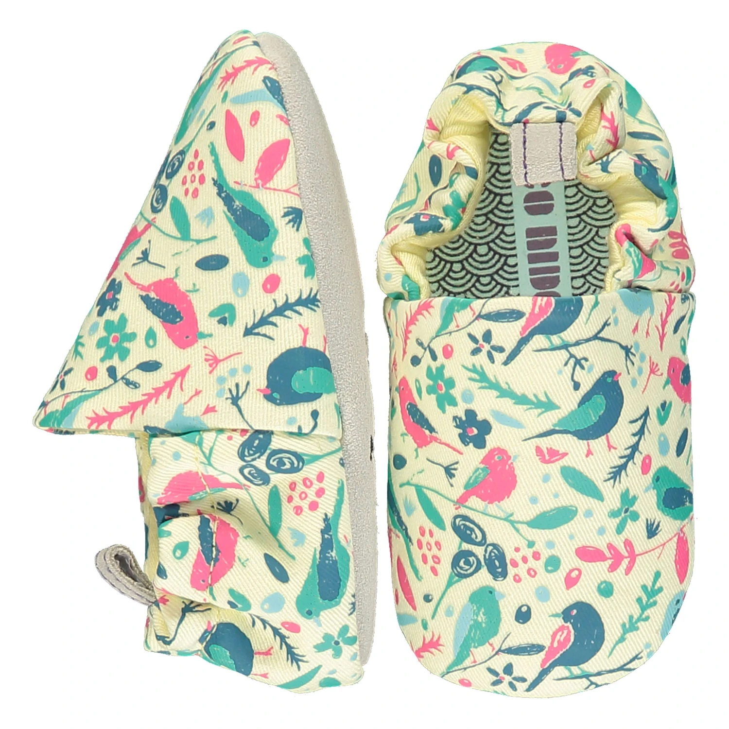 Mini Shoes | Chalk Birds | Yellow 1 Mini Shoes | Chalk Birds | Yellow