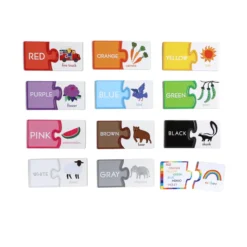 Eeboo Pre-School Colors | 12 Puzzle Pair -Cheap Baby Products Store COLORS2