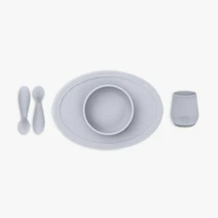 Ezpz First Food Set | Pewter