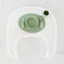 Ezpz First Food Set | Sage -Cheap Baby Products Store First Foods Set High Chair