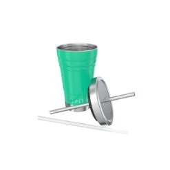 Mini Smoothie Cups -Cheap Baby Products Store Green lid off