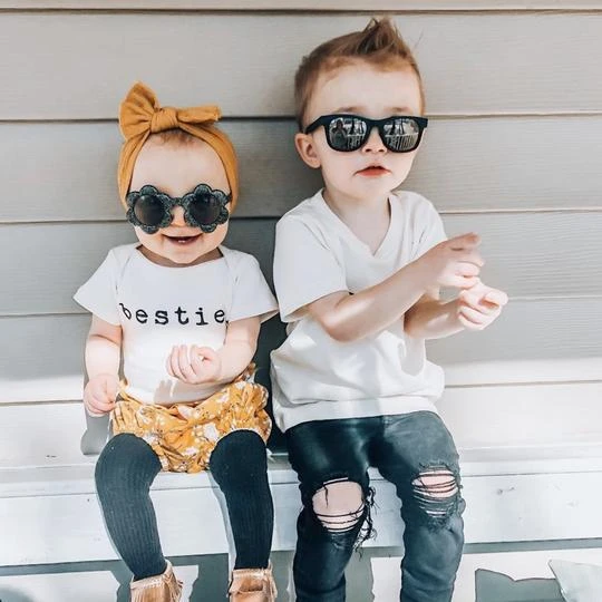 Bestie Organic Tee | Black 2 Bestie Organic Tee | Black - Image 2