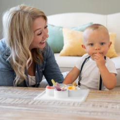 Ezpz Mini Play Mat | Sage 13 Ezpz Mini Play Mat | Sage -Cheap Baby Products Store Lifestyle