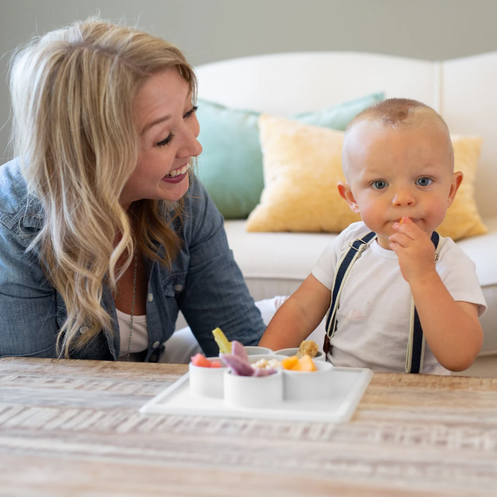 Ezpz Mini Play Mat | Sage 6 Ezpz Mini Play Mat | Sage - Image 6