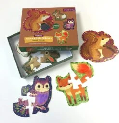 Eeboo My First Touch &amp; Feel Puzzle | Forest Friends -Cheap Baby Products Store MF2