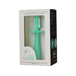 Double Sided Toothbrush | Teal -Cheap Baby Products Store MINT4 1
