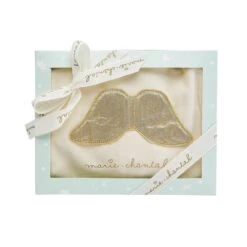 Angel Wings Sleepsuit | Velour Gold -Cheap Baby Products Store NB7223C VELOUR GOLD ANGEL WING BOXED 67271.1600958496