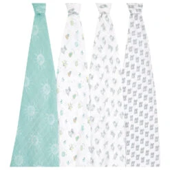 Aden + Anais Classic Swaddle 4-Pack Set | Now + Zen