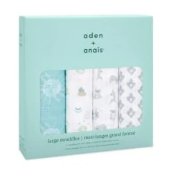 Aden + Anais Classic Swaddle 4-Pack Set | Now + Zen -Cheap Baby Products Store NOW ZEN1