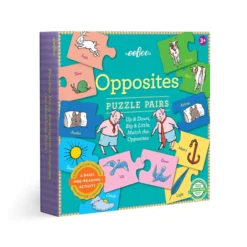 Eeboo Opposites | Puzzle Pair