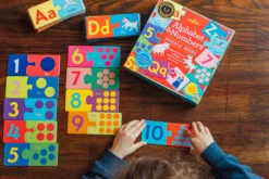 Eeboo Alphabet &amp; Numbers | Puzzle Pairs -Cheap Baby Products Store PPALP3 5 600x