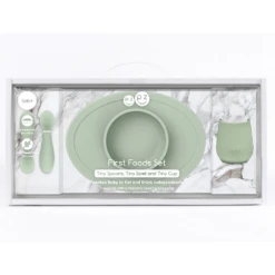 Ezpz First Food Set | Sage -Cheap Baby Products Store Packaging Sage