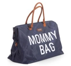 Childhome Mommy Bag | Navy White -Cheap Baby Products Store Packshots CWMBBNA 3