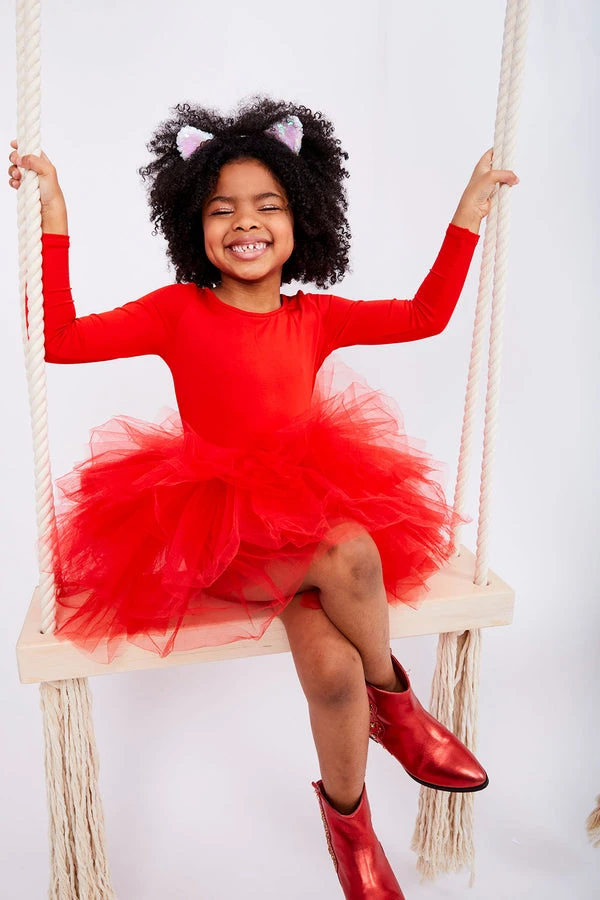 TUTU DRESS | ROSIE RED 2 TUTU DRESS | ROSIE RED - Image 2