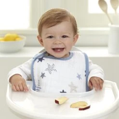 Aden + Anais Silky Soft 3-Pack Snap Bib | Rock Star -Cheap Baby Products Store ROCKSTAR3