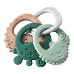 Trio Teether | Sage