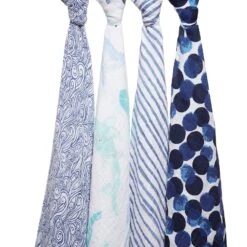 Aden + Anais Classic Swaddle 4-Pack Set | Seafaring