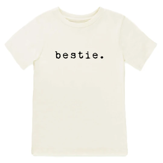 Bestie Organic Tee | Black 1 Bestie Organic Tee | Black