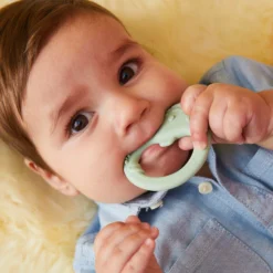 Trio Teether | Sage -Cheap Baby Products Store Teether LIfestyle 03 768x