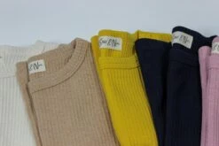 White Waffle Knit Set -Cheap Baby Products Store Tops