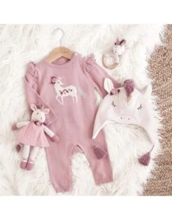 Elegant Baby | Unicorn Knit Jumpsuit -Cheap Baby Products Store UNICORN9
