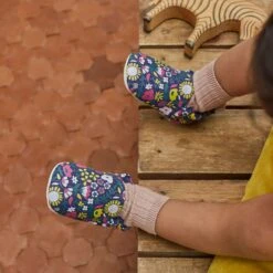 Mini Shoes | Wild Flower Navy -Cheap Baby Products Store WILD FLOWERS NAVY2