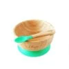 Bamboo Suction Plate &amp; Spoon | Baby Unicorn